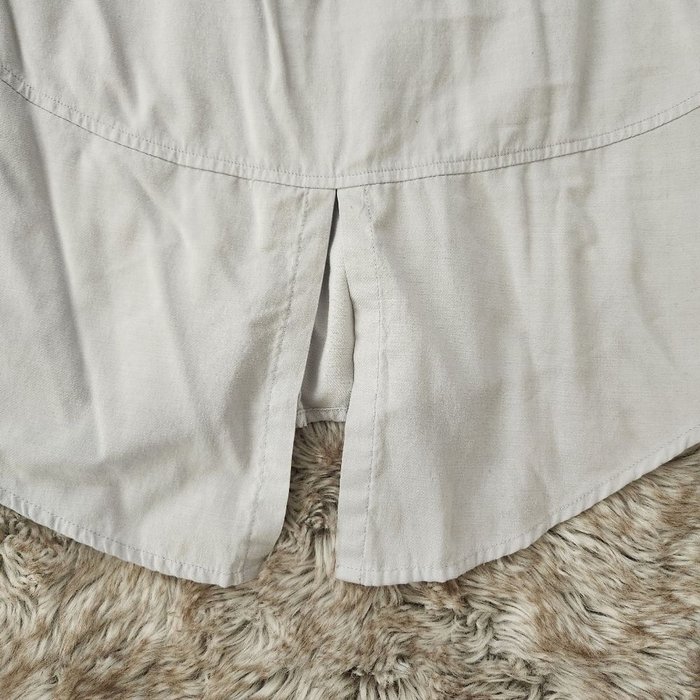 Premise Studio Collared Button Down Chambray Tank… - image 8